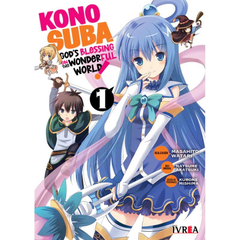 IVREA ARGENTINA - Manga Konosuba Tomo 01