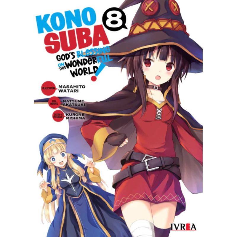 IVREA ARGENTINA - Manga Konosuba Tomo 08