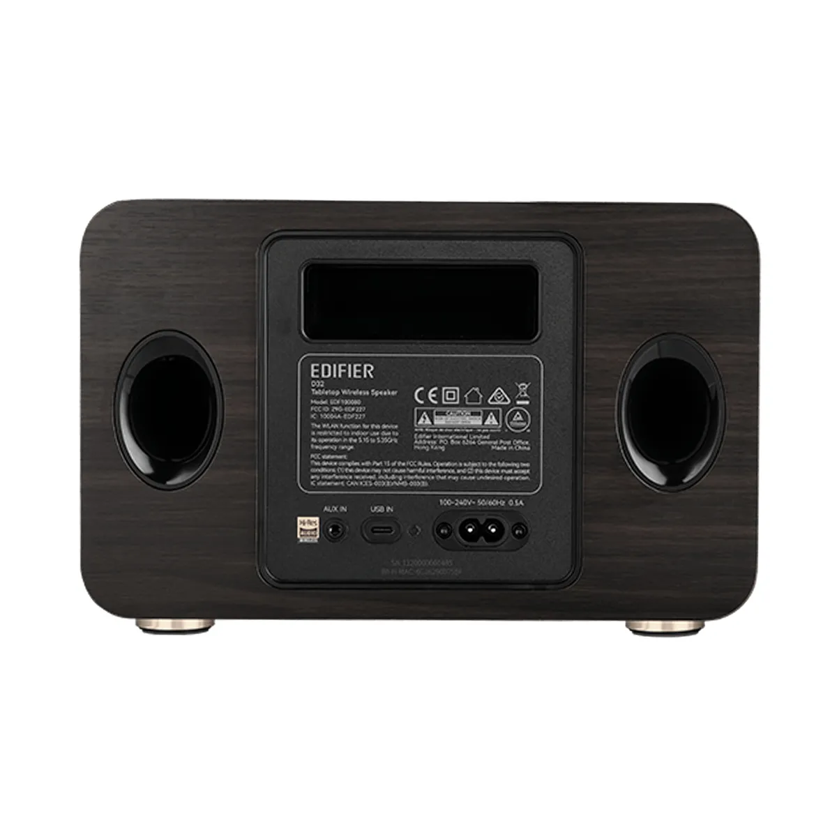 EDIFIER - PARLANTE MULTIMEDIA INALAMBRICO Edifier D32 BLACK WALNUT