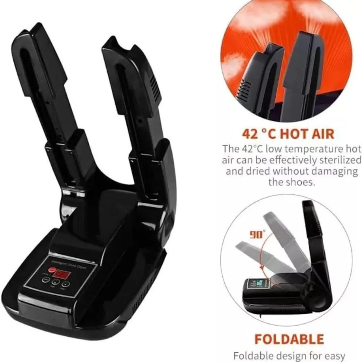 OEM - CALENTADOR SECADOR DE ZAPATOS PORTATIL