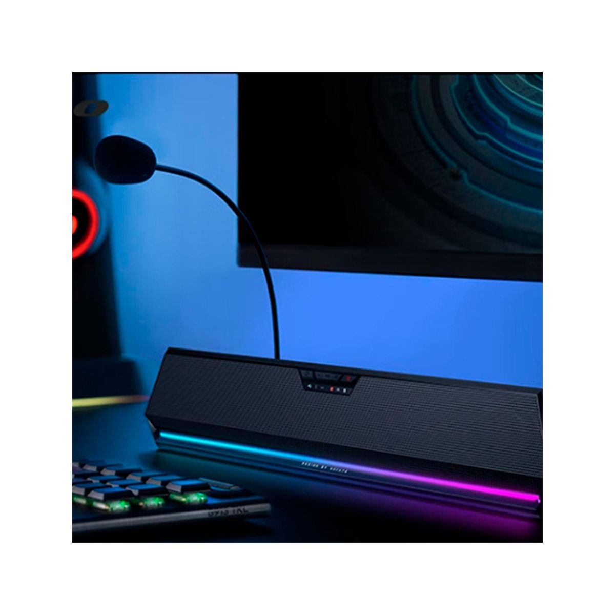 EDIFIER - PARLANTE BARRA GAMING CON MICROFONO Edifier G1500 BAR
