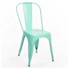 NOVAHUS - Silla de Bar Metal Tolix Menta