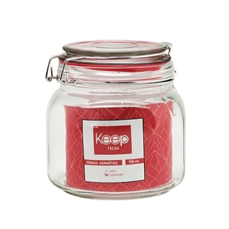 OEM - FRASCO HERMETICO 750 ML ROJO