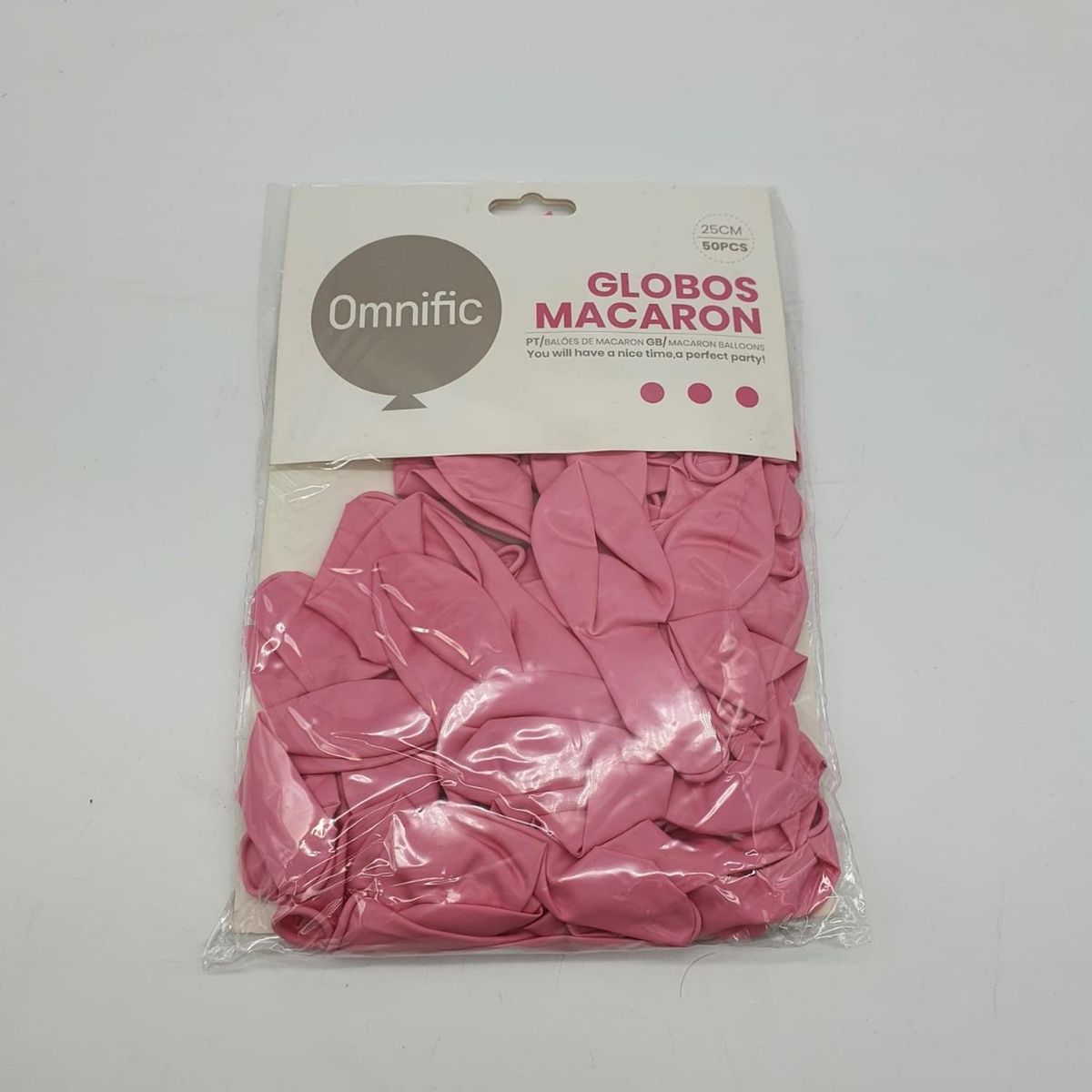 GENERICO - Globos Morado Claro Macaron 50 Unidades Tamaño 25 Cm