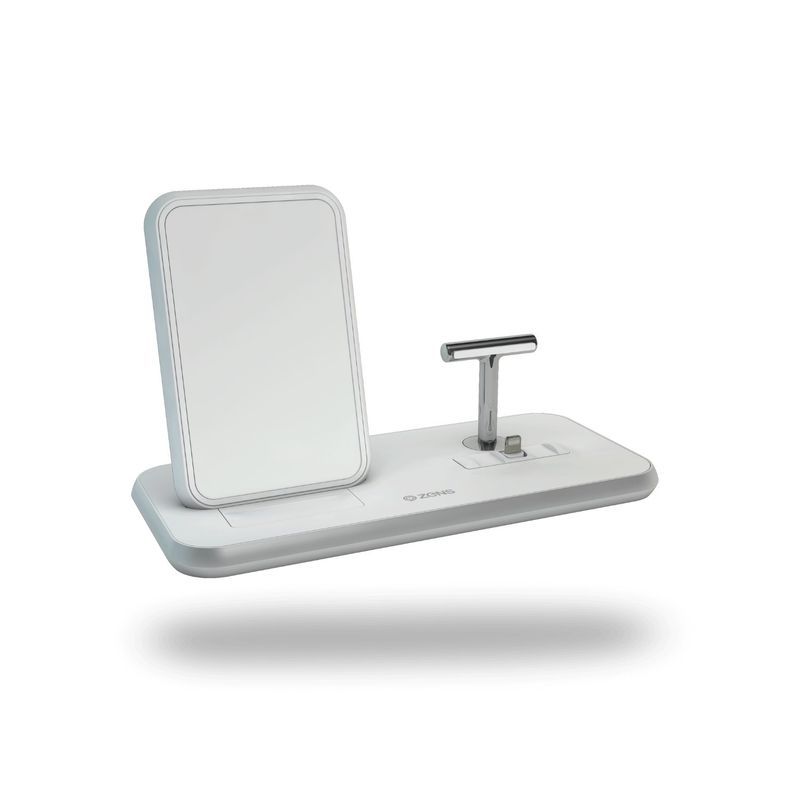 ZENS - Cargador inalámbrico magnético Dual Zens Blanco