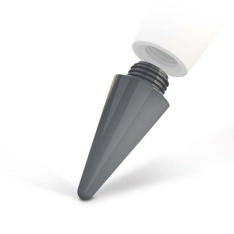 ZAGG - Pack 4 puntas de reemplazo para Pro Stylus 2 Zagg Gris