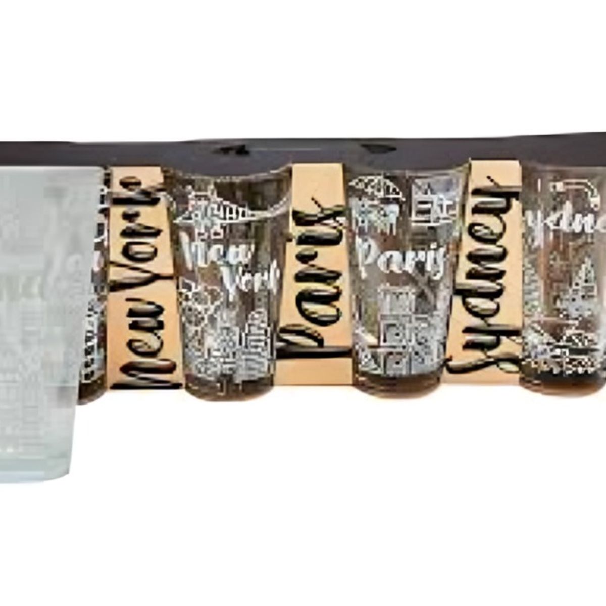 GLASSO - SET 4 VASOS CITY COLLECTION GLASSO