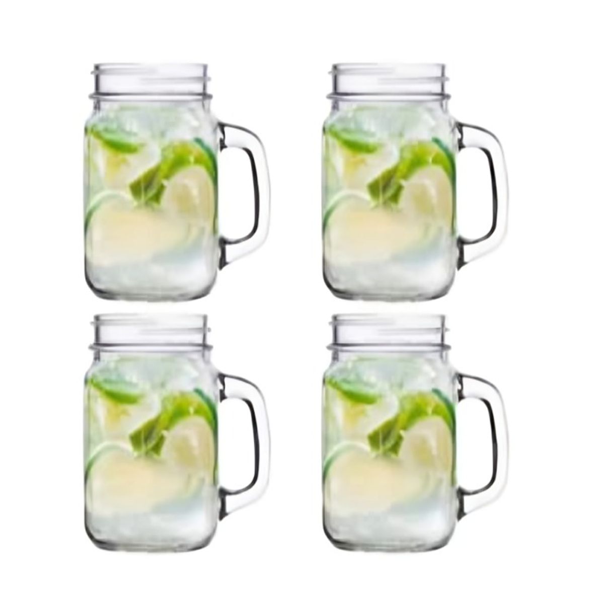 GLASSO - SET 4 VASOS MOJITO MASON GLASSO