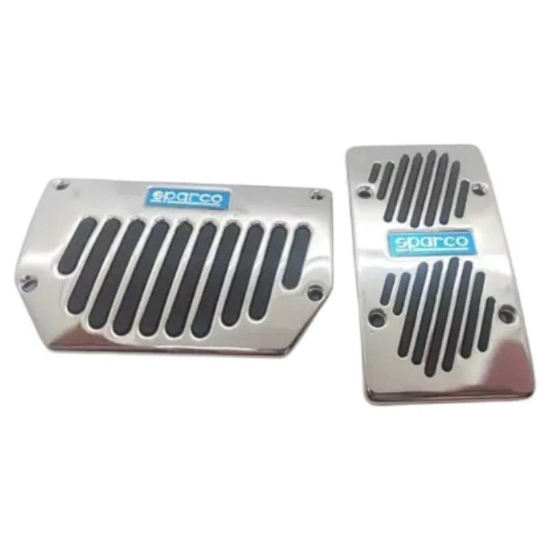 GENERICO - Set Cubre Pedales Auto 2 Piezas Tunning Sparco Universal