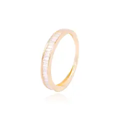JB JOYAS BARON - Anillo Compromiso de Oro 18Kt Circón Prince