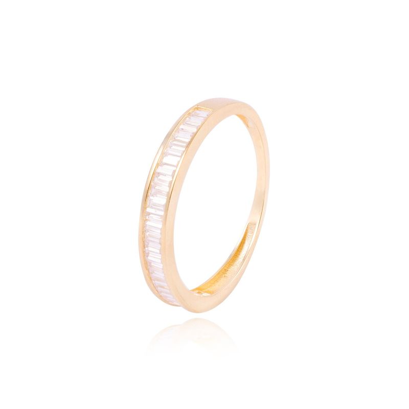 JB JOYAS BARON - Anillo Compromiso de Oro 18Kt Circón Prince