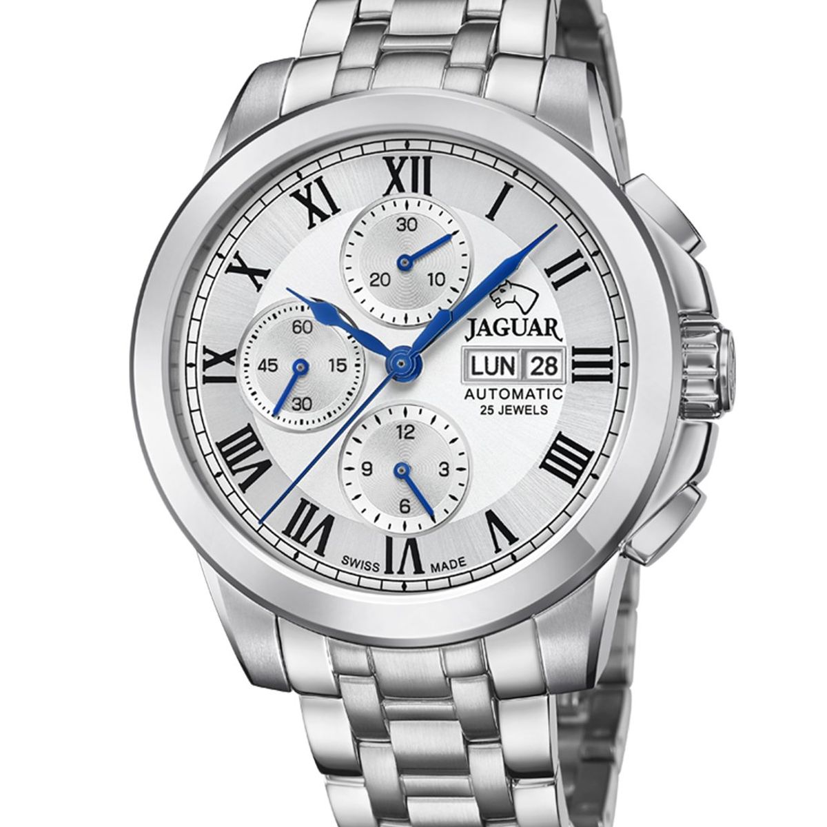 JAGUAR - Reloj J978/2 Jaguar Plateado Hombre Automatico