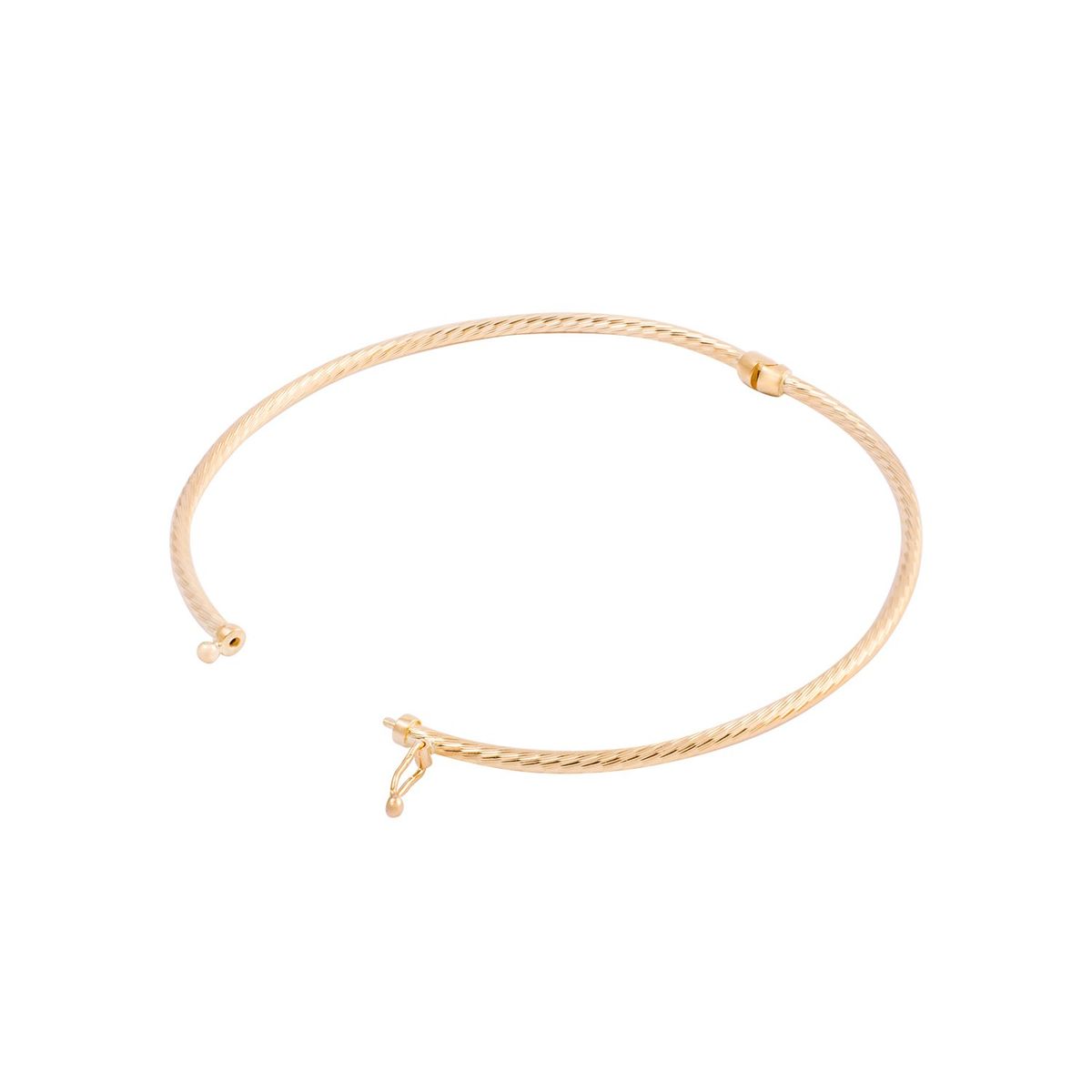 JB JOYAS BARON - Pulsera de Oro 18kt Esclava Biselada