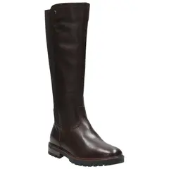 HUSH PUPPIES - Bota Cuero Mujer Edra Café