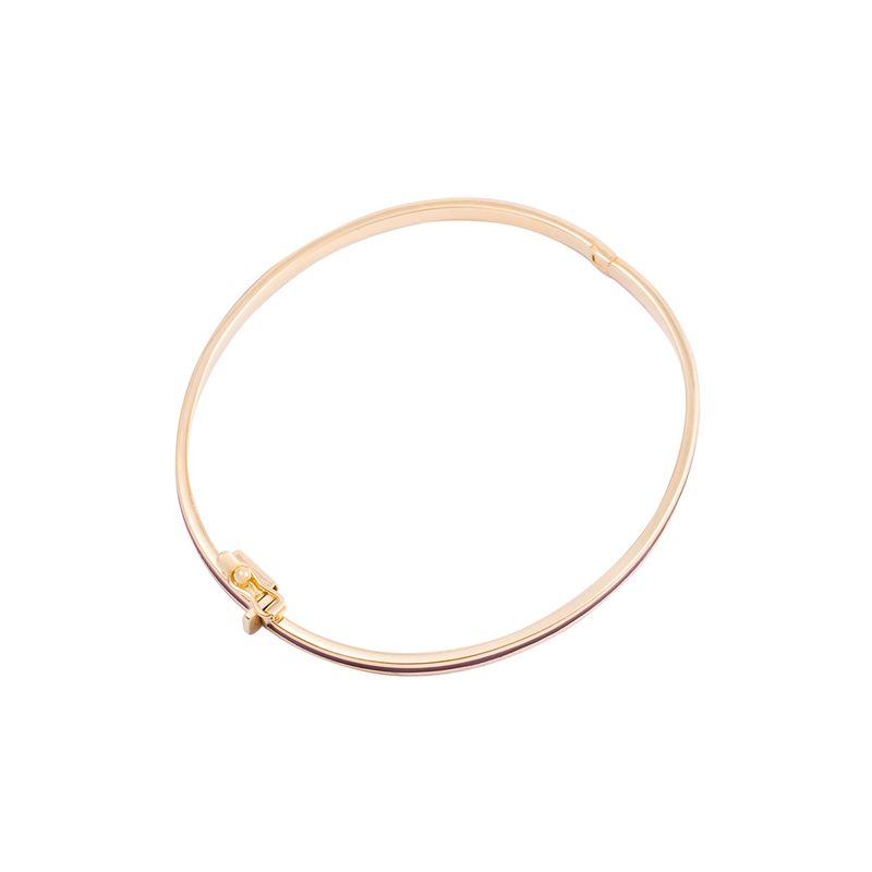 JB JOYAS BARON - Pulsera de Oro 18kt Esclava Negra