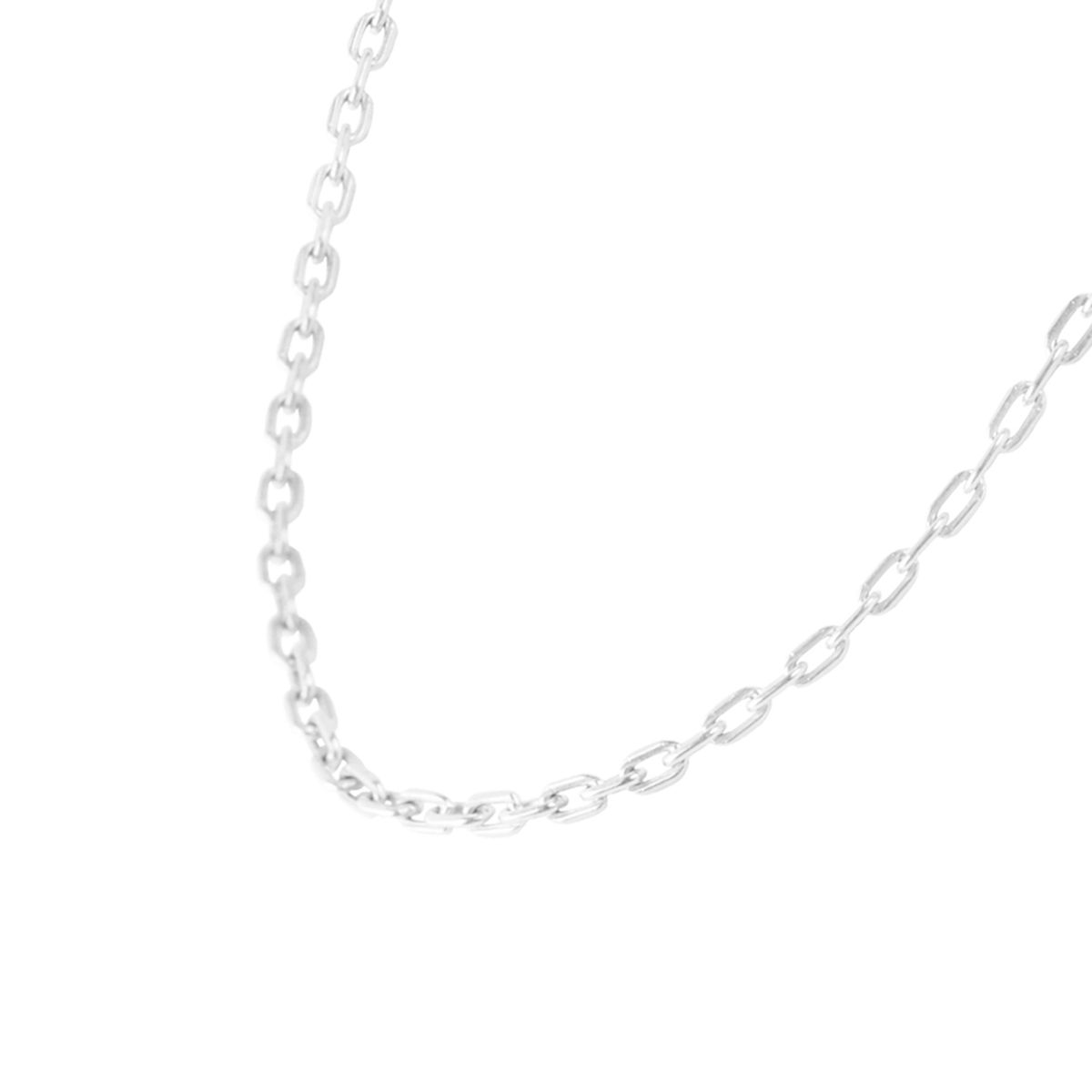 JB JOYAS BARON - Cadena Oro Blanco 18kt Blanco Limada