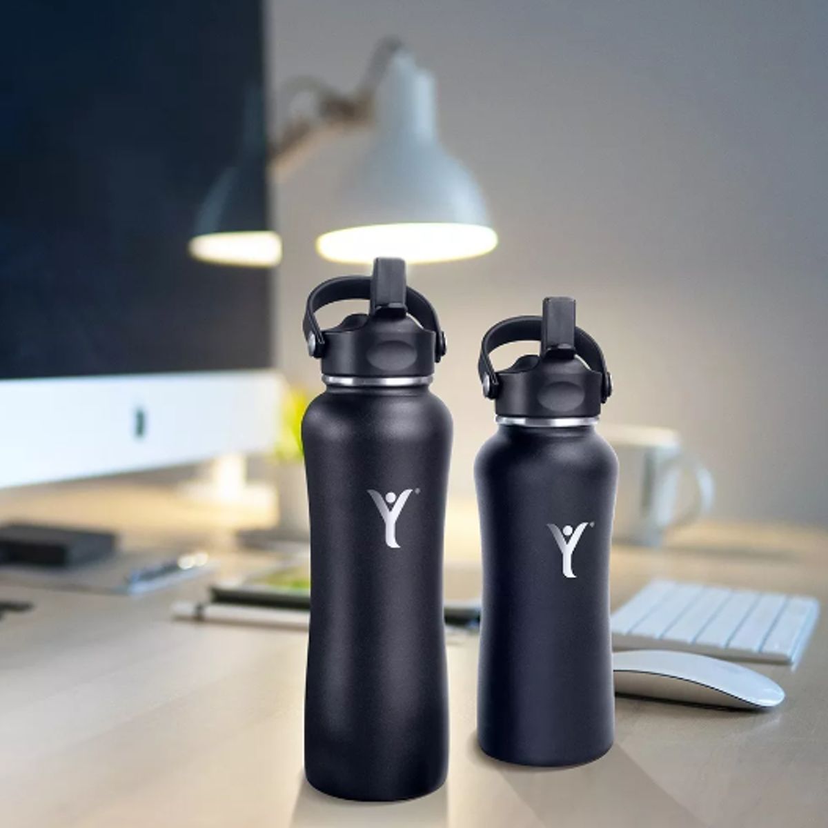 Dyln - Tapa Para Botella Dyln Negro 32oz 40oz Antiderrame