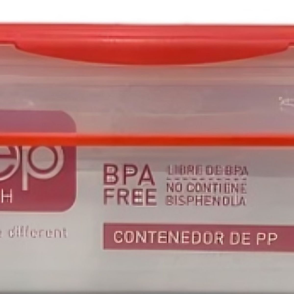 KEEP - HERMETICO PP 2300 ML RECTANGULAR ROJO