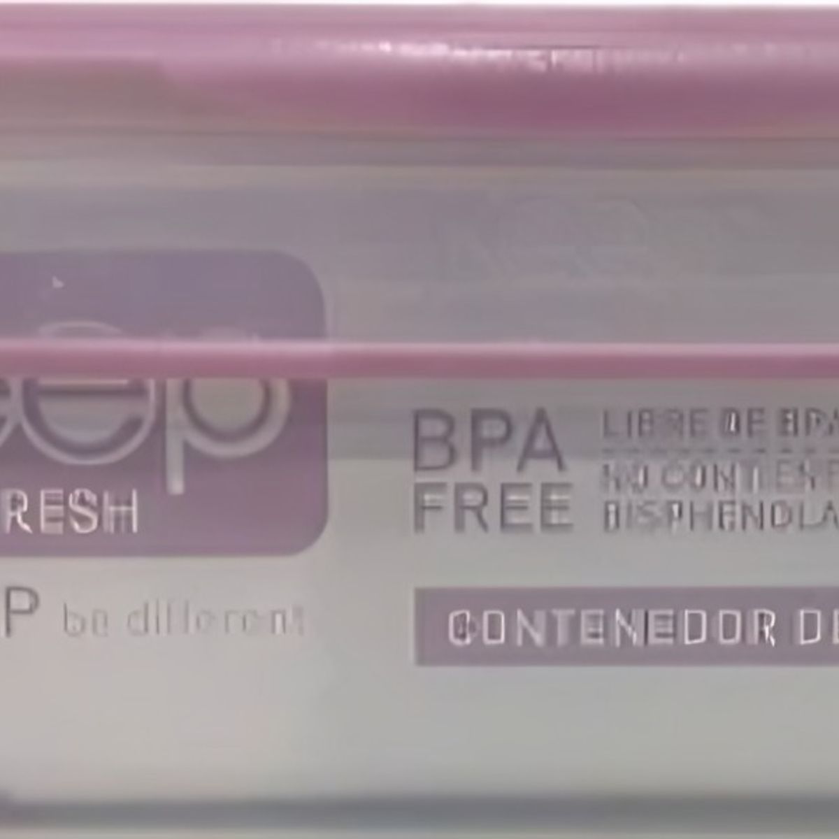 KEEP - HERMETICO PP 2300 ML RECTANGULAR ROSADO