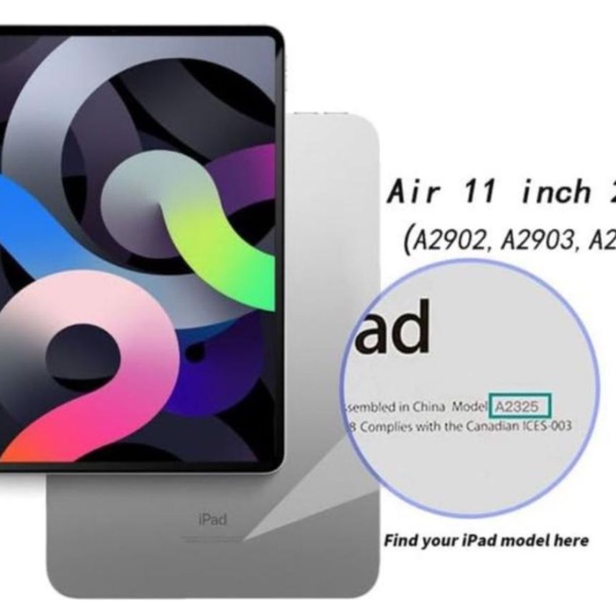 GENERICO - Carcasa Funda Smart Cover Con Ranura Para iPad Air 6 2024