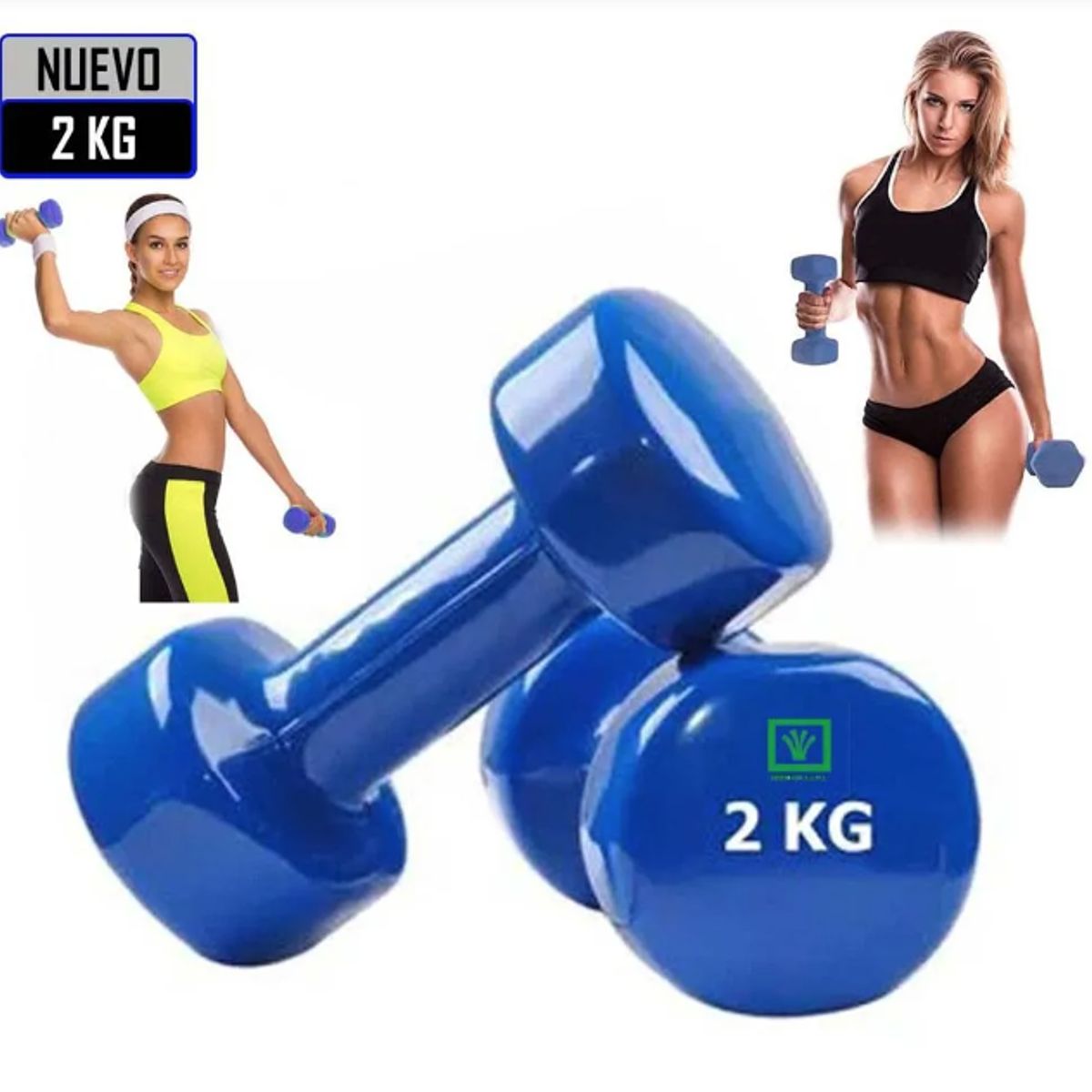 GENERICO - Pesa Mancuerna De 2kg unidad
