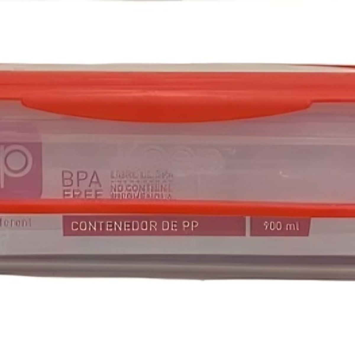 KEEP - HERMETICO PP 900ML RECTANGULAR ROJO