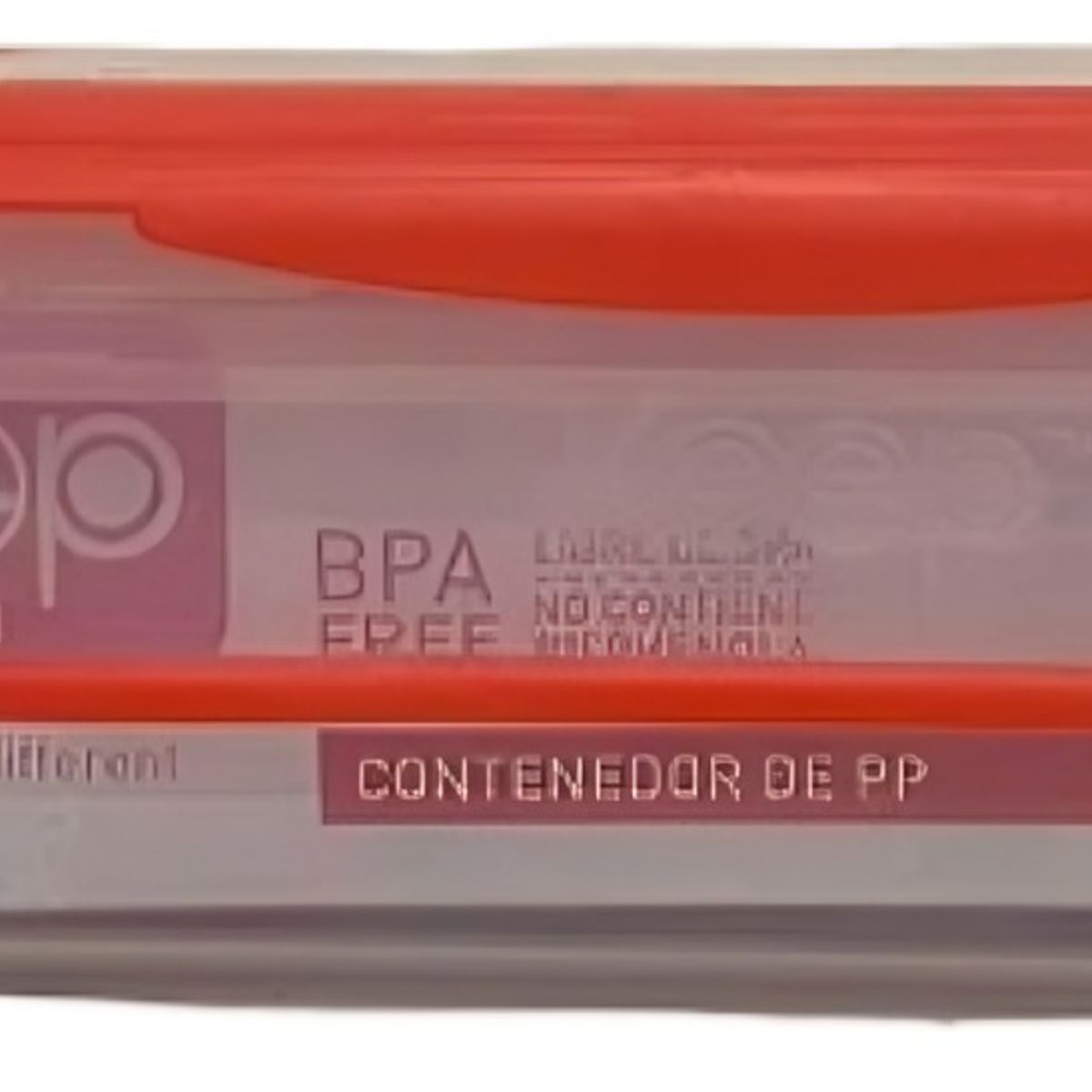 KEEP - HERMETICO PP 900ML RECTANGULAR ROJO