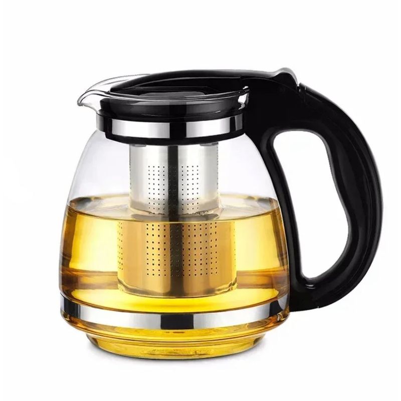 GENERICO - Hervidor infusor de vidrio de 750 ml  tetera de cocina