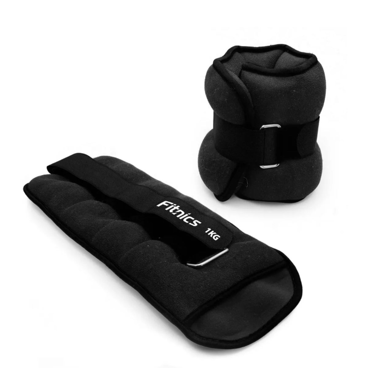 GENERICO - Pesas Tobillera Muñeca Set 2 De 1kg C/u