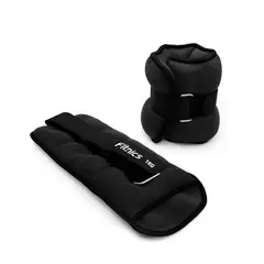 GENERICO - Pesas Tobillera Muñeca Set 2 De 1kg C/u