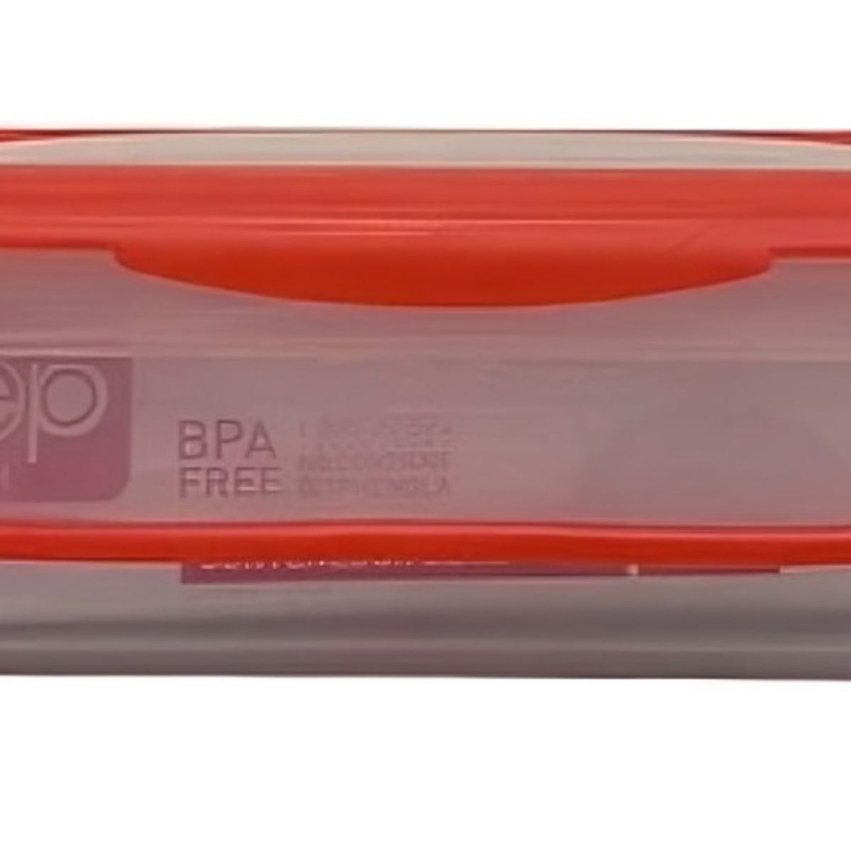KEEP - HERMETICO PP 600ML RECTANGULAR ROJO
