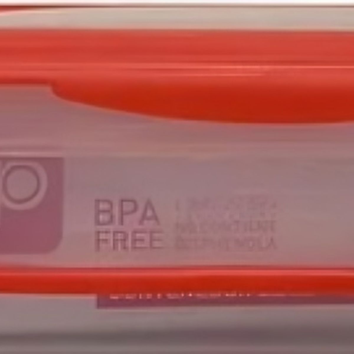 KEEP - HERMETICO PP 600ML RECTANGULAR ROJO