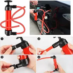 GENERICO - Kit Bomba Bencina Trasvasije Extracción Diesel Multifunción