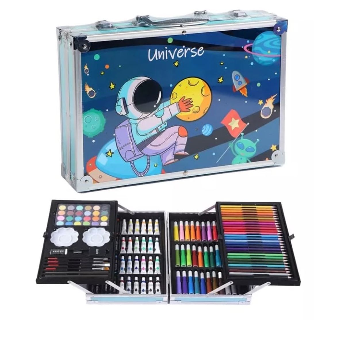 GENERICO - Kit Dibujo Para Niño De 145 Pcs