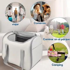 AIZO - Bolso Transporte Mascotas Mantener caliente Gran Capacidad