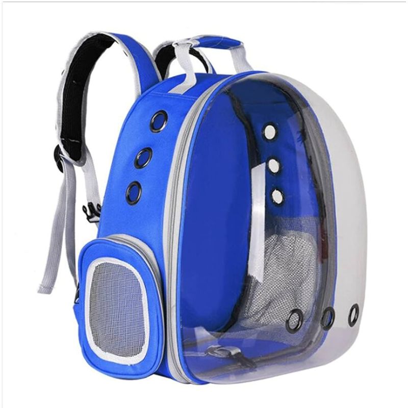GENERICO - Mochila Bolso Transporte Transparente Mascotas