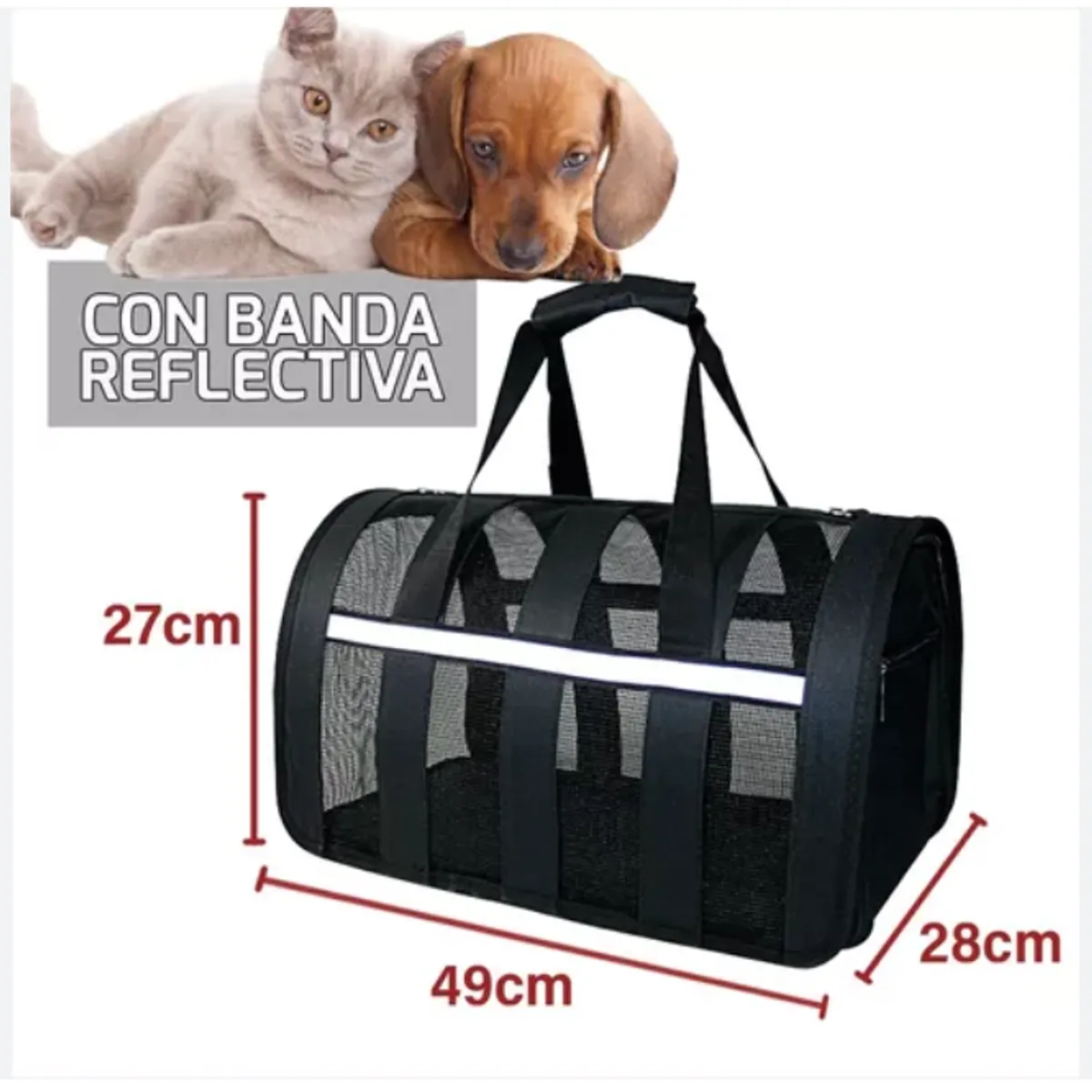 GENERICO - Bolso Transporte Mascotas Talla S