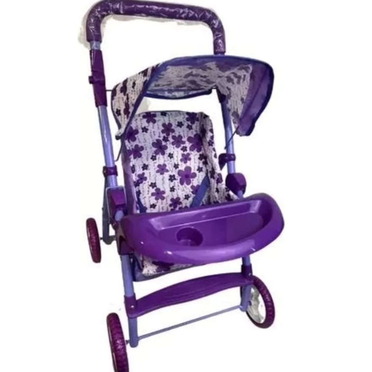 UNICKAWAII - Coche Para Muñecas Tamaño XL Color Rosado UNICKAWAII