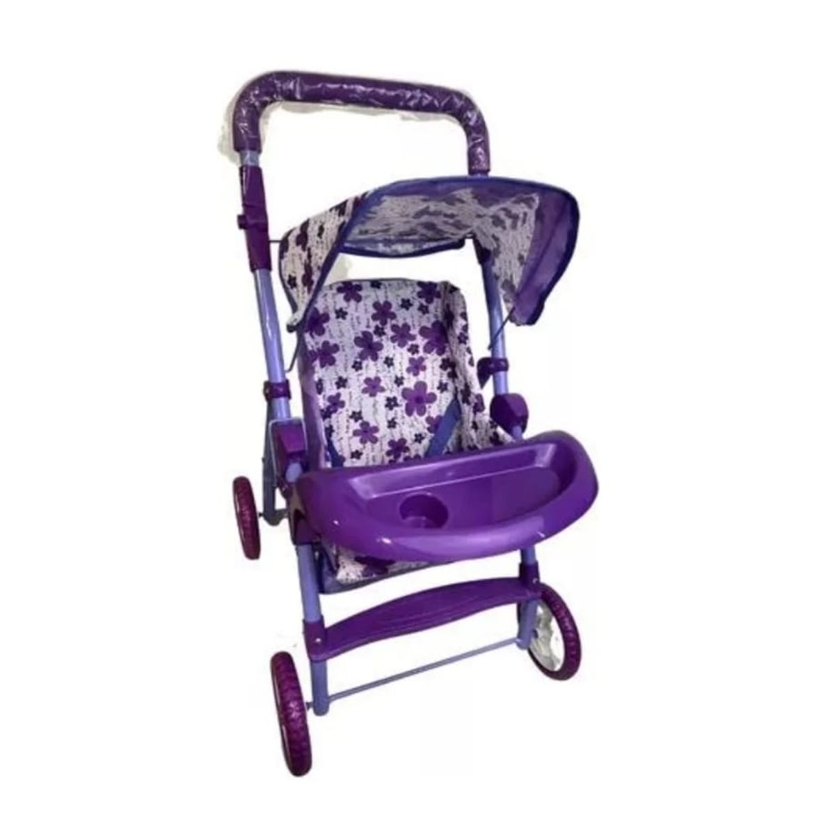 UNICKAWAII - Coche Para Muñecas Tamaño XL Color Rosado UNICKAWAII