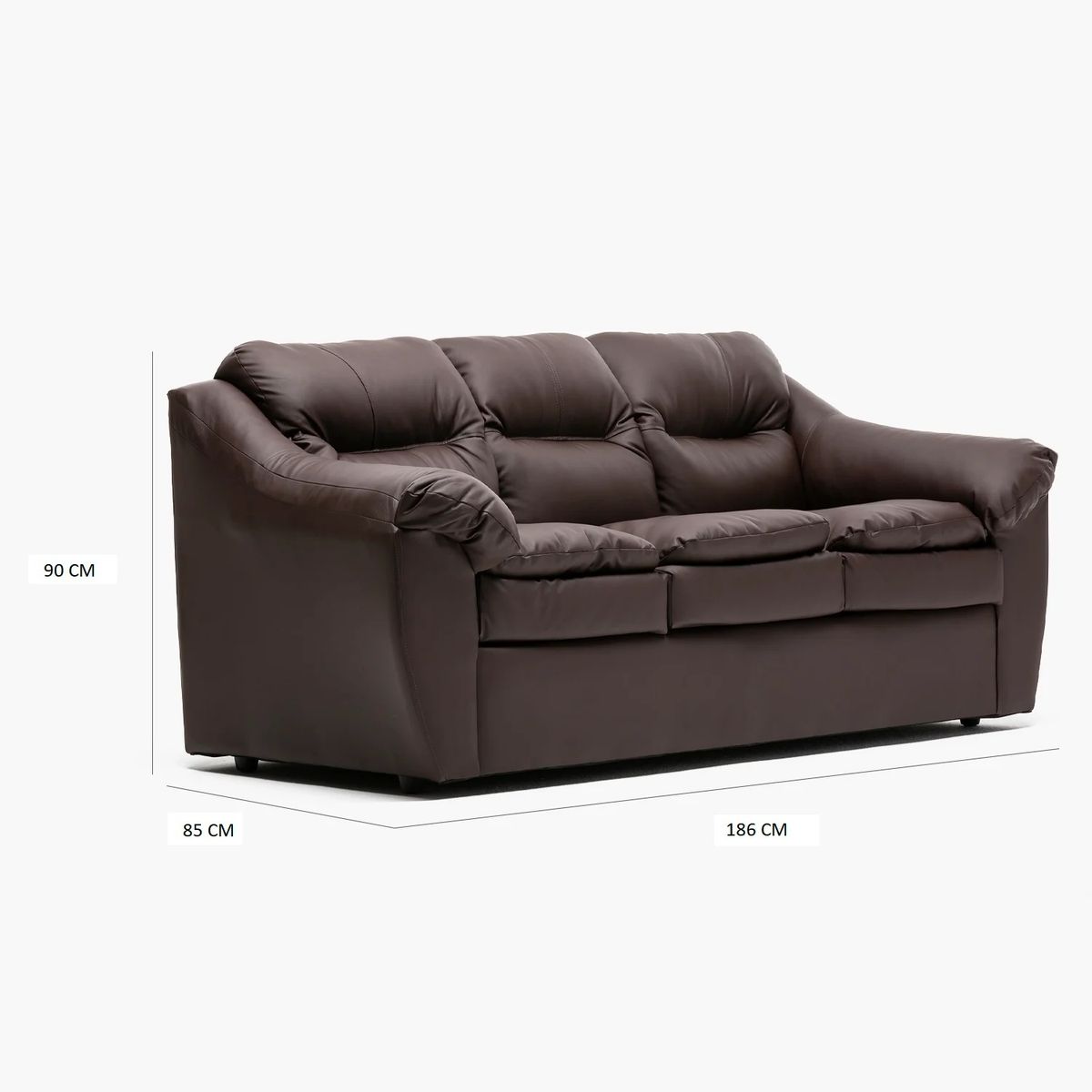 CABSUR - SOFA BALI 3CPOS CAFÉ MORO