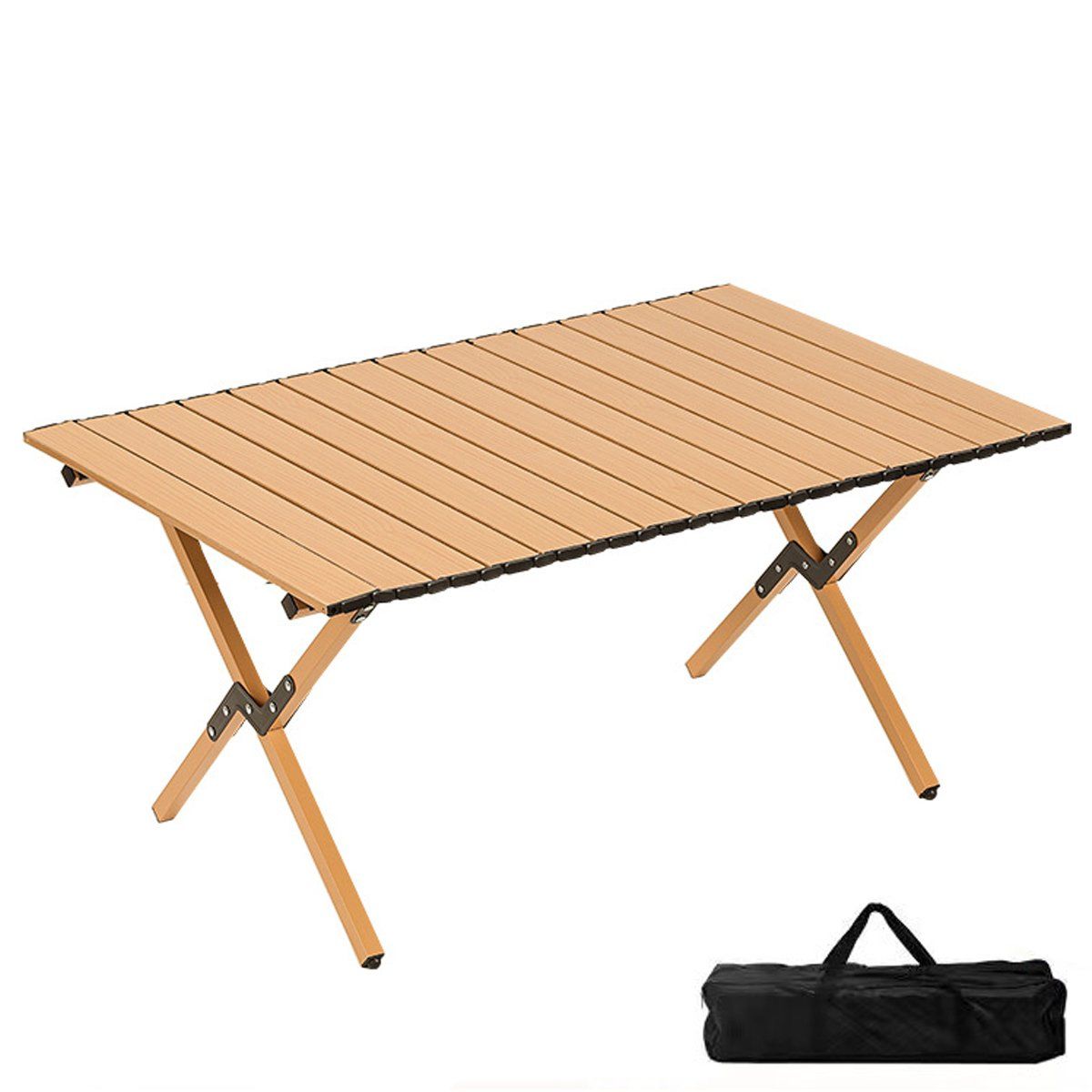 EDWINAYY - Mesa Multiuso Plegable Portatil Camping Viaje 12060cm