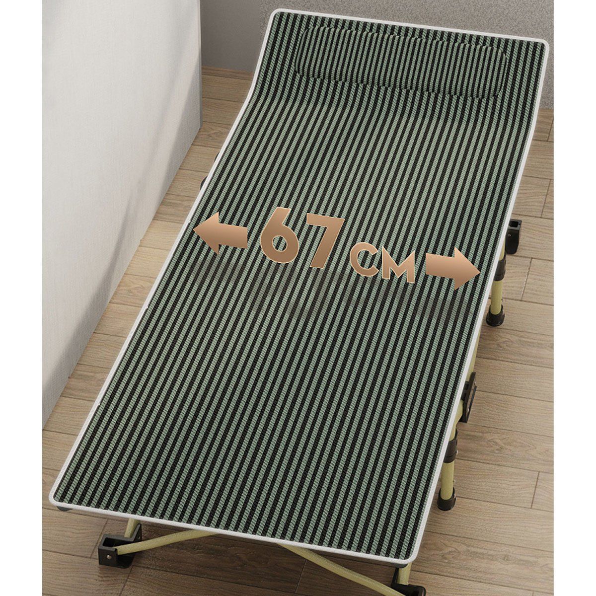 EDWINAYY - Catre Cama Campa?a Camping Plegable Portátil Sencilla Ligera.