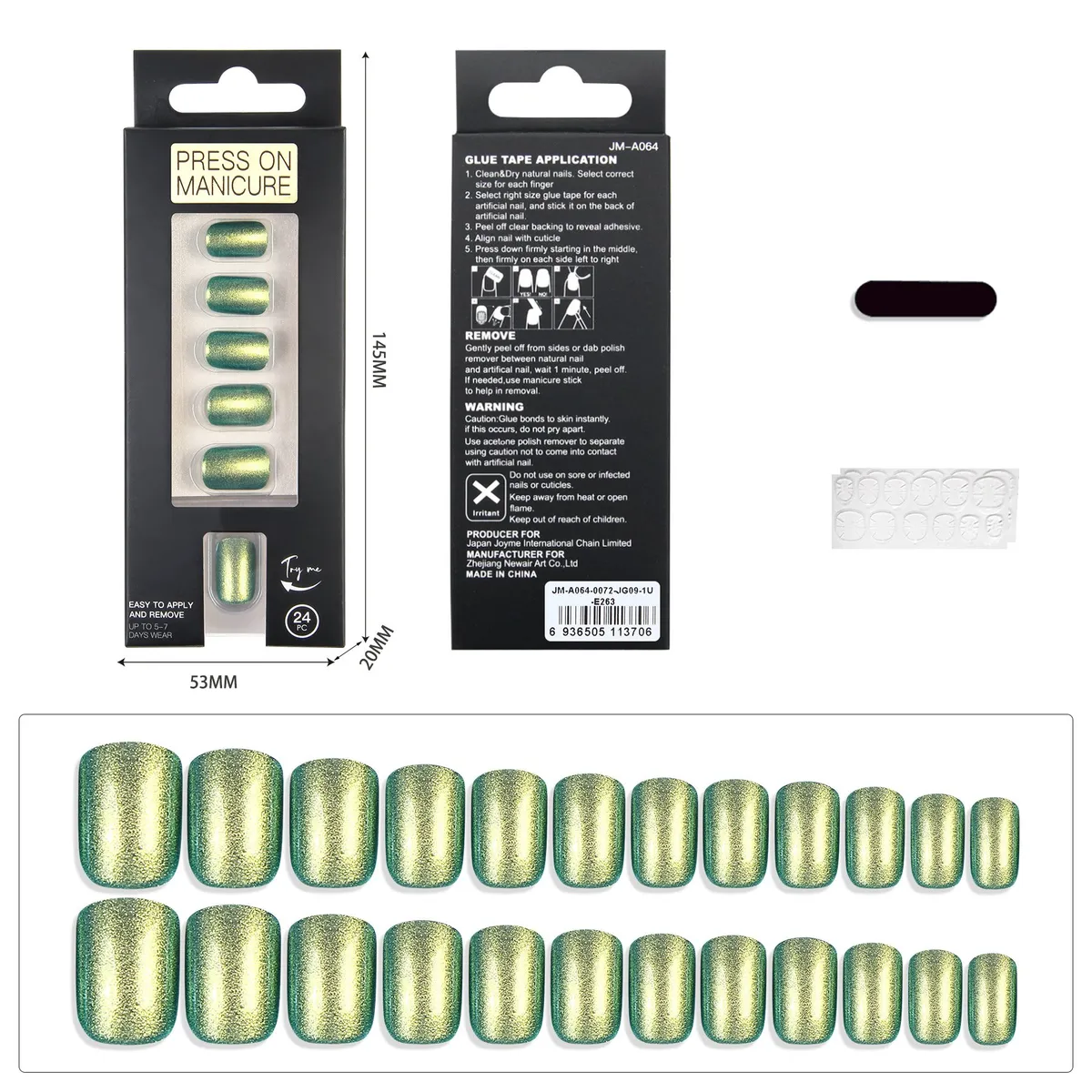 SHANDIAN - UÑAS Manicura JG09-E263
