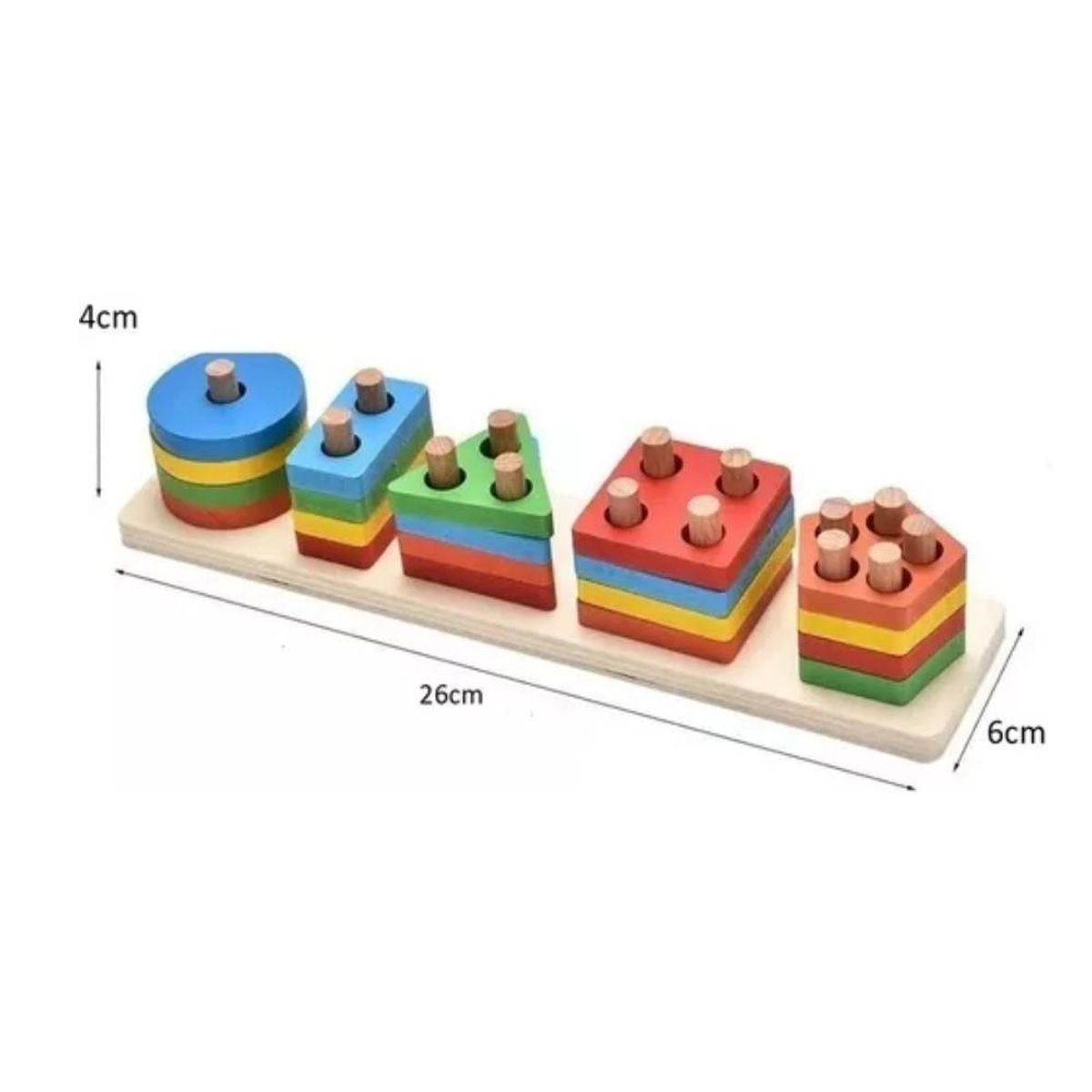 TOLIPA - Figuras geométricas para encajar Tolipa