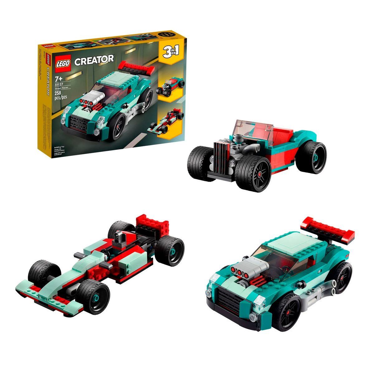 LEGO - AUTO DEPORTIVO CALLEJERO LEGO CREATOR