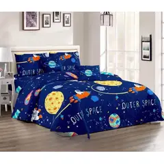 GENERICO - Cubrecama Quilt de Verano 1.5 Plaza NIÑO
