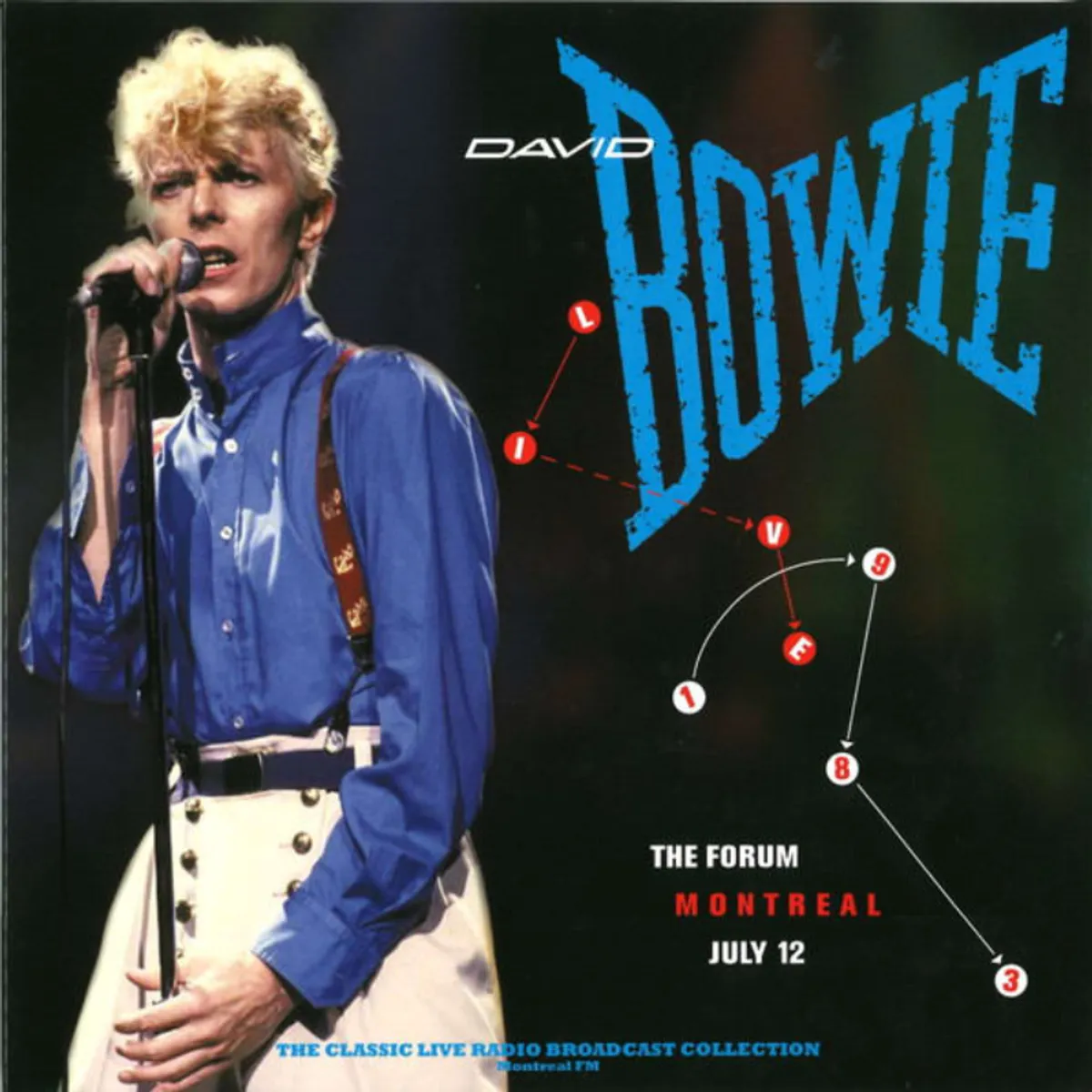 GRUPO LASER DISC - VINILO DAVID BOWIE/ LIVE AT THE FORUM MONTREAL 1983 2LP