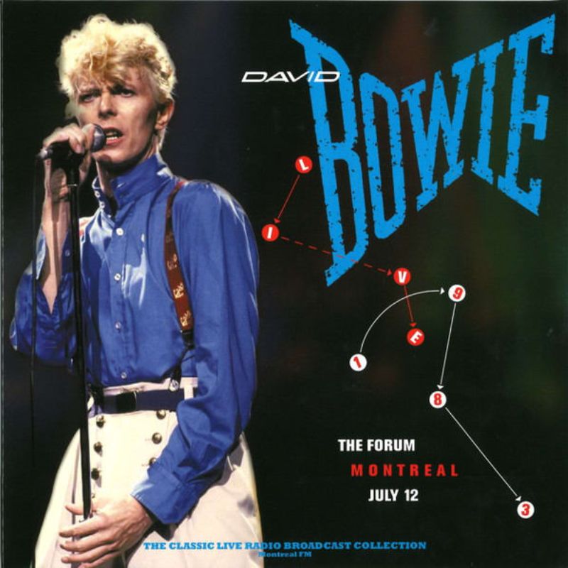 GRUPO LASER DISC - VINILO DAVID BOWIE/ LIVE AT THE FORUM MONTREAL 1983 2LP