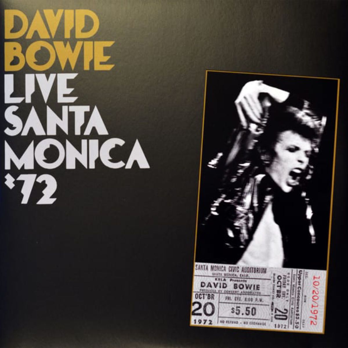 GRUPO LASER DISC - VINILO DAVID BOWIE LIVE SANTA MONICA 72 2LP