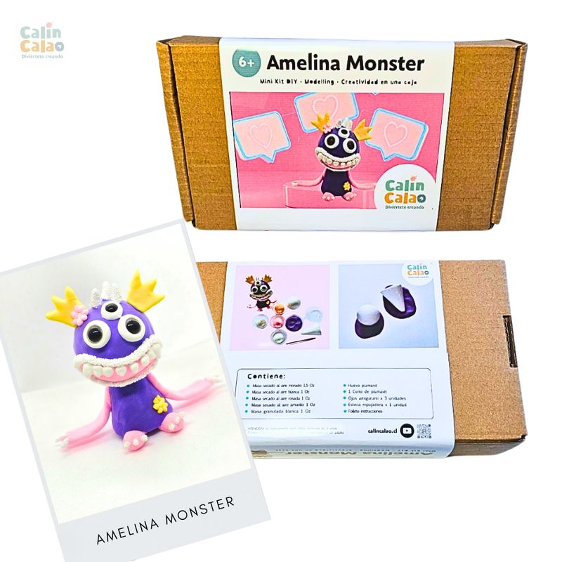 CALIN CALAO - KIT MANUALIDADES AMELINA MONSTER